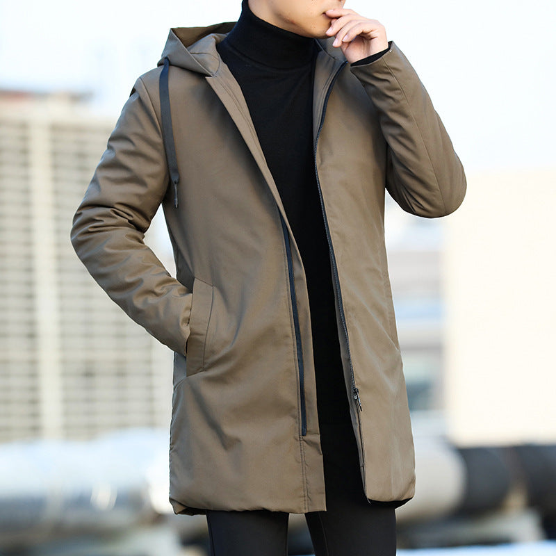 Chaqueta Hombre de Invierno Moderna – Abrigo Largo con Estilo Urbano