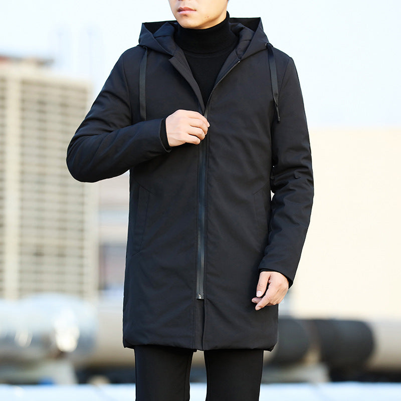 Chaqueta Hombre de Invierno Moderna – Abrigo Largo con Estilo Urbano