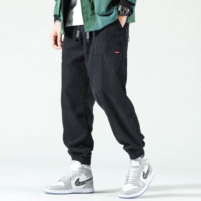 Pantalones pana hombre cómodos elegantes – estilo casual versátil diario