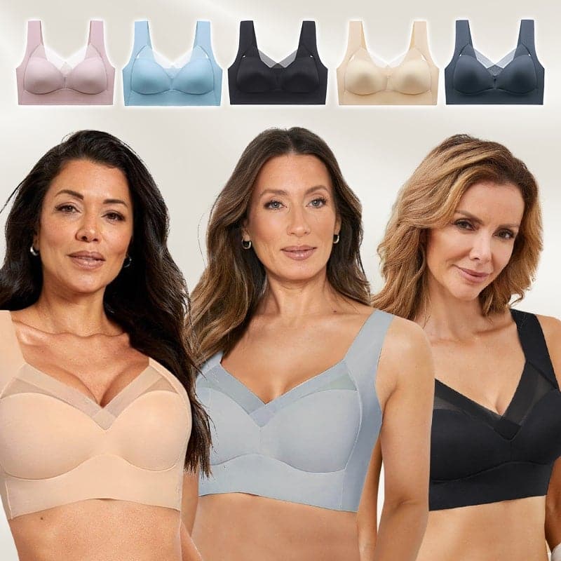Sujetador Mujer Sin Aros Push Up – Soporte Cómodo y Ajuste Invisible