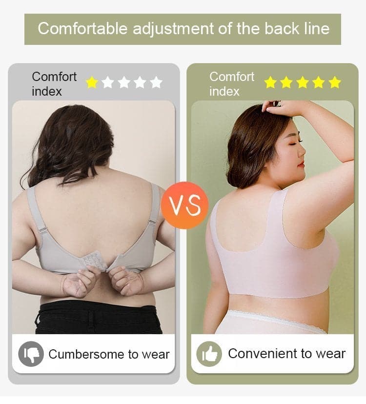 Sujetador Mujer Sin Aros Push Up – Soporte Cómodo y Ajuste Invisible