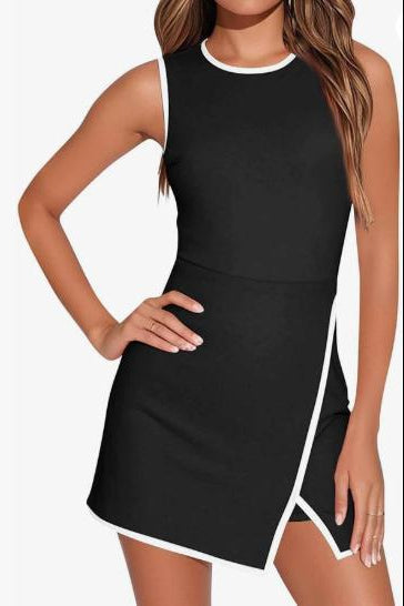 Vestido deportivo mujer sin mangas con corte A-line