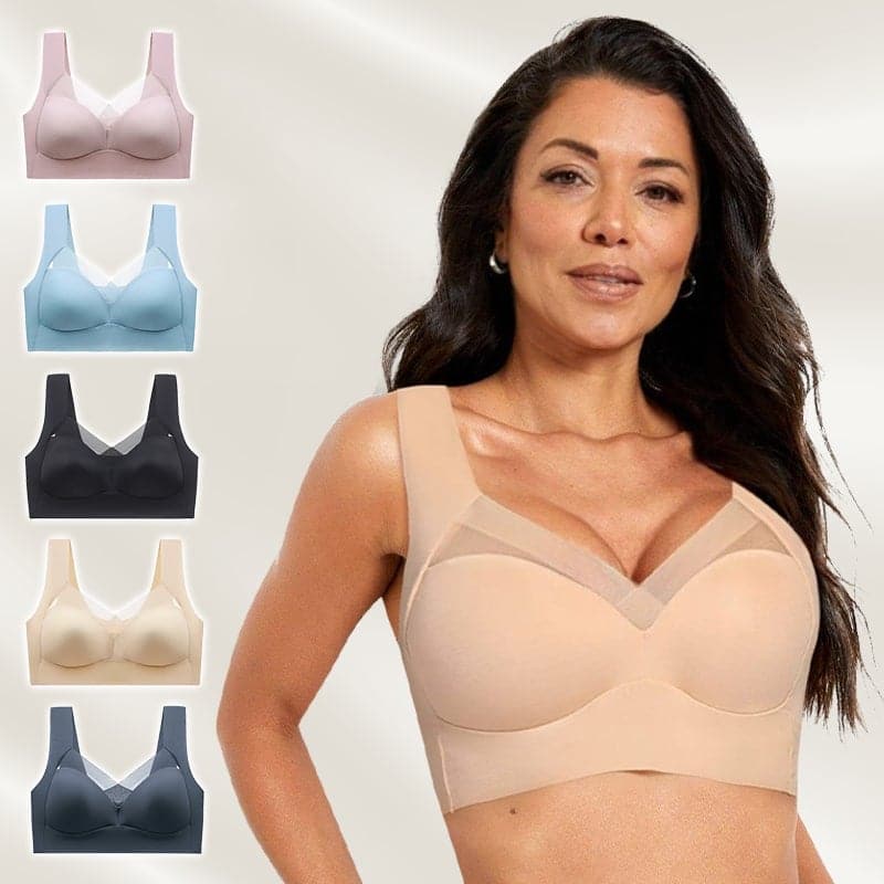 Sujetador Mujer Sin Aros Push Up – Soporte Cómodo y Ajuste Invisible