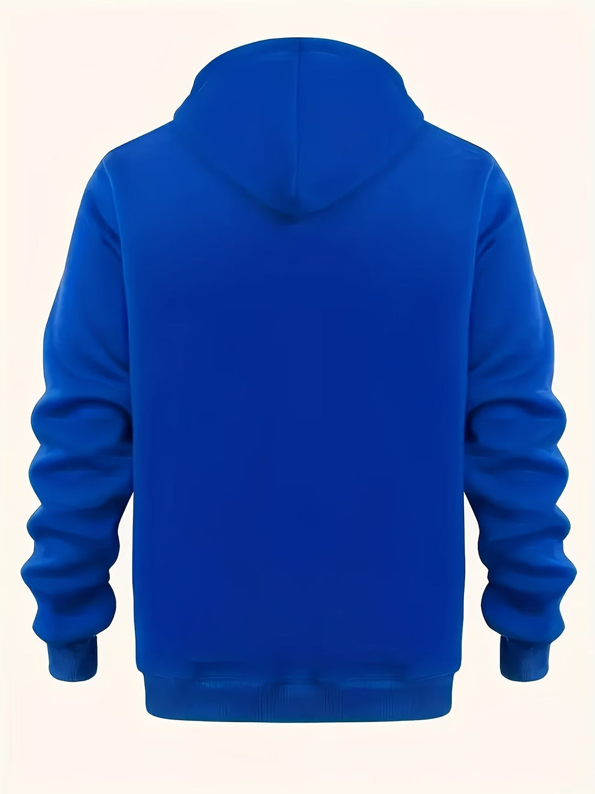 Sudadera con capucha para hombre slim fit con cremallera asimétrica