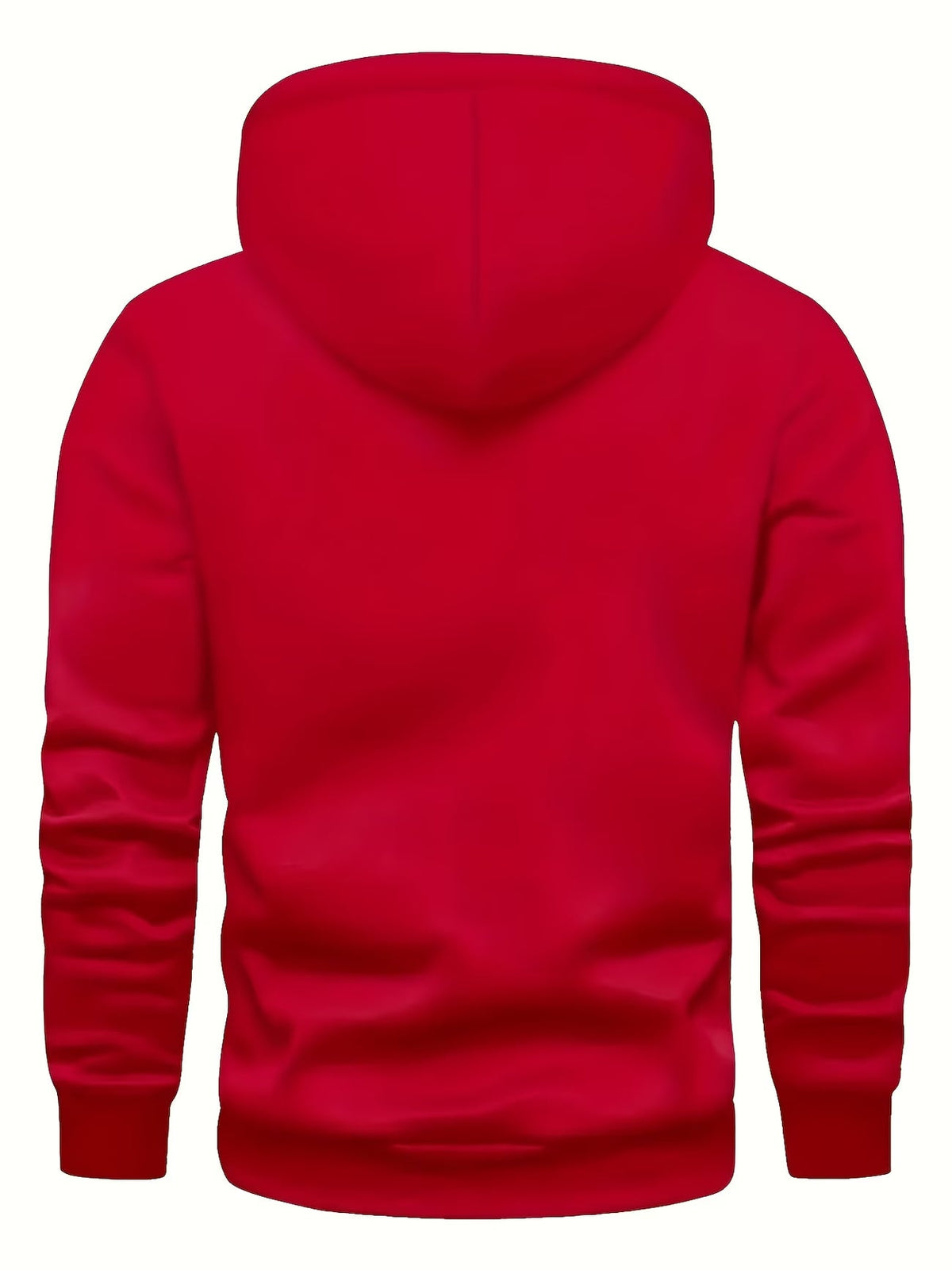 Sudadera con capucha para hombre slim fit con cremallera asimétrica