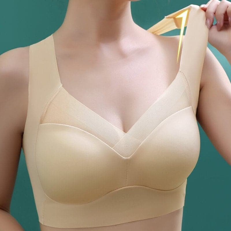 Sujetador Mujer Sin Aros Push Up – Soporte Cómodo y Ajuste Invisible