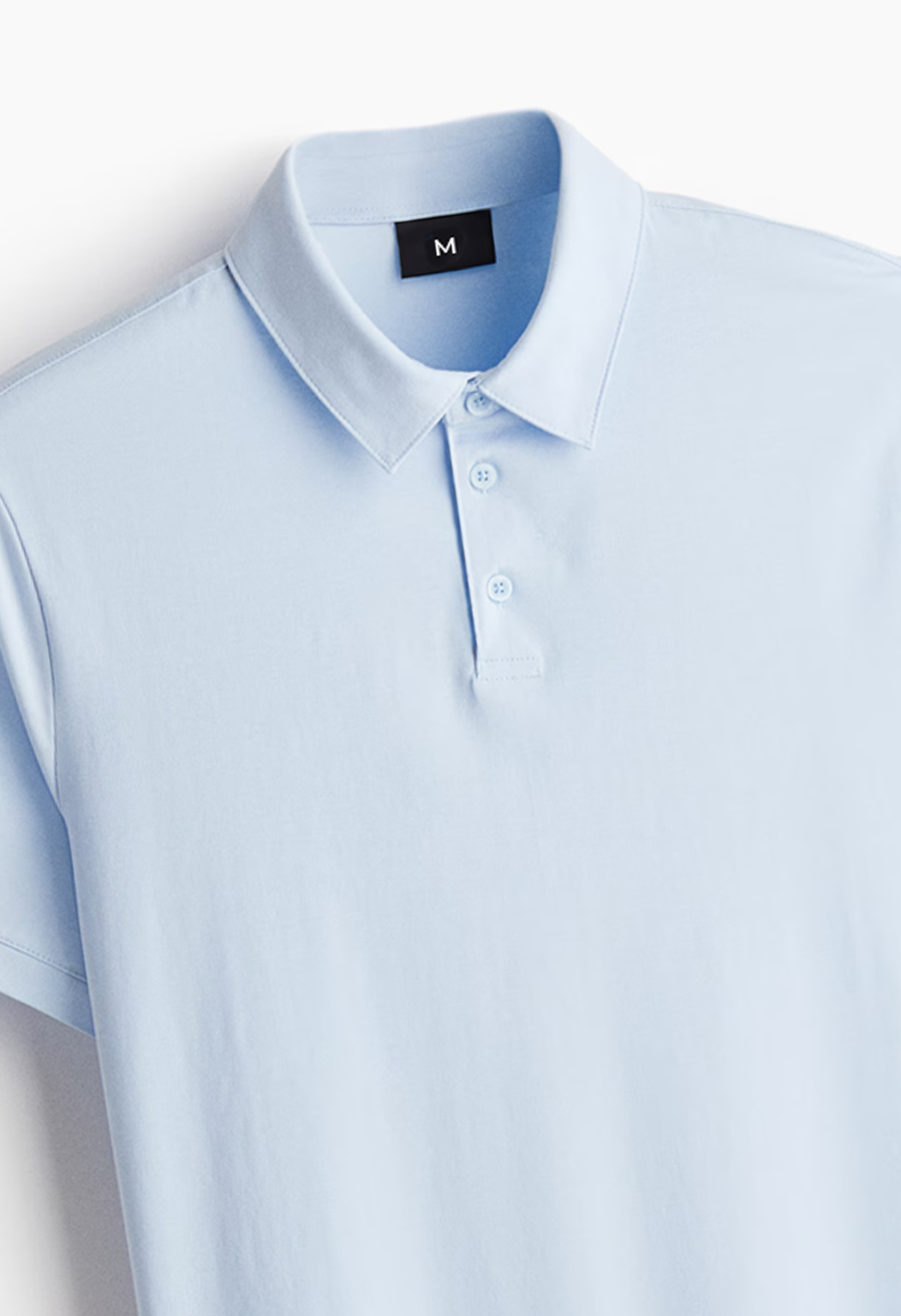 Polo de Punto Minimalista | Pablo – Azul Cielo