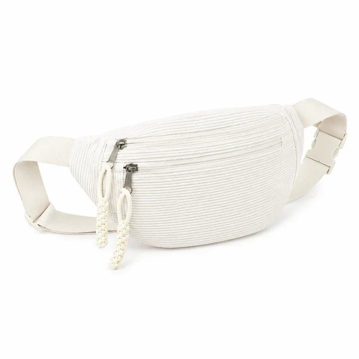Bolso bandolera mujer en nylon con bolsillos y correa ajustable