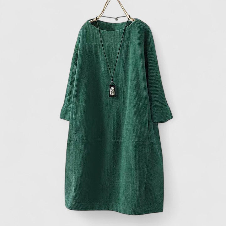 Vestido Midi Mujer Suelto – Estilo Casual Cómodo y Elegante