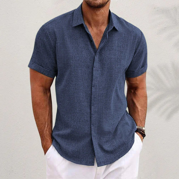 Camiseta hombre verano ligera transpirable – camisa casual fresca cómoda