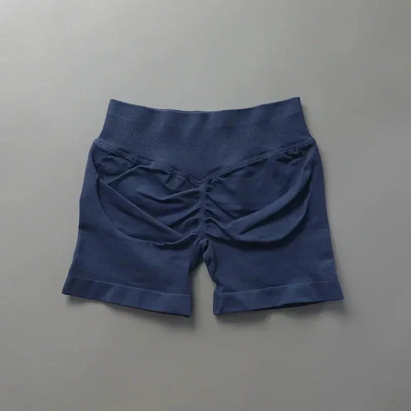 Shorts de sport ajustés | Short de sport pour femmes, 4.5 pouces, pour gymnastique, Yoga, course à pied, exercice, tricot de qualité, respirant, sans couture, vêtements de mise en forme