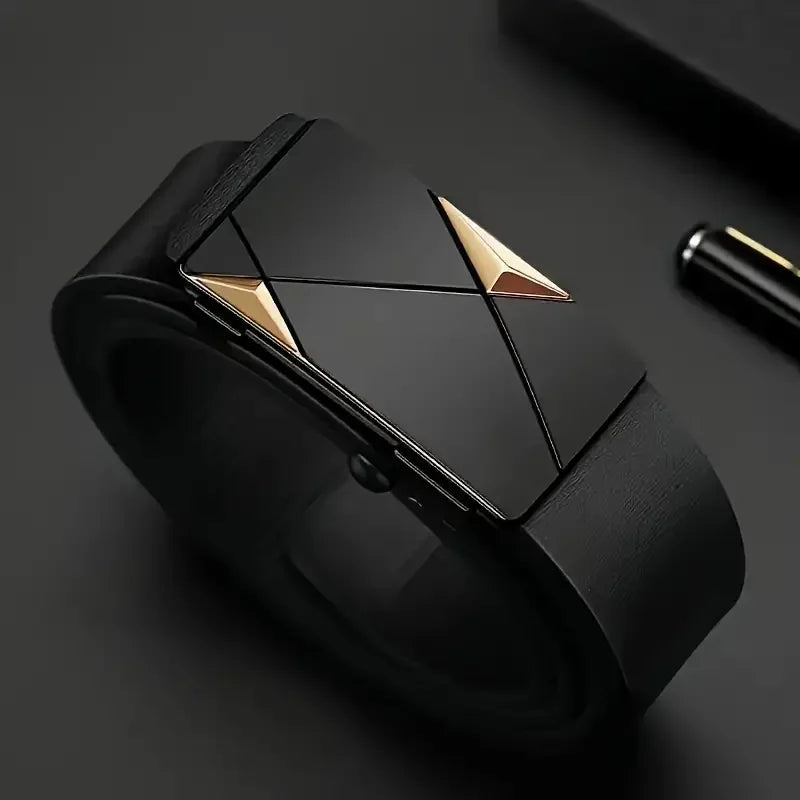 Ceintures célèbre marque ceinture hommes hommes ceintures qualité véritable luxe en cuir ceinture pour hommes ceinture mâle sangle mâle métal boucle automatique