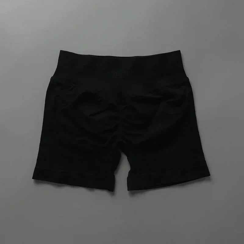 Shorts de sport ajustés | Short de sport pour femmes, 4.5 pouces, pour gymnastique, Yoga, course à pied, exercice, tricot de qualité, respirant, sans couture, vêtements de mise en forme