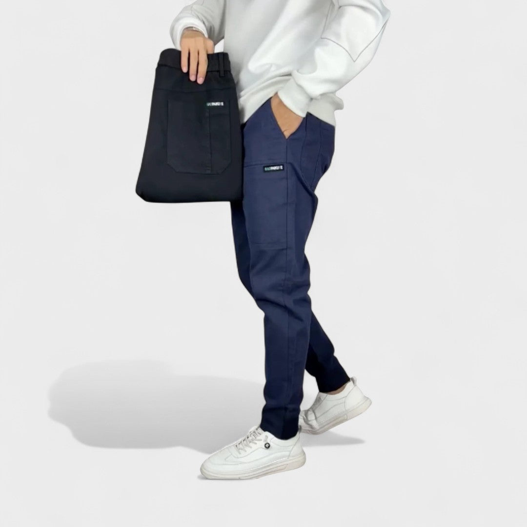 Pantalones Cargo Hombre Elásticos – Comodidad Flexible y Estilo Urbano