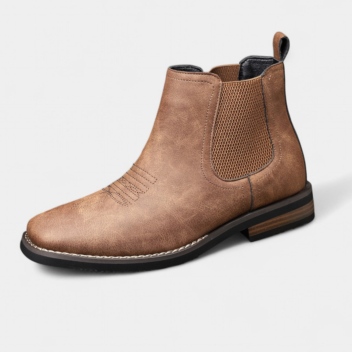 Botas hombre elegantes sin cordones con ajuste cómodo – botines versátiles urbanos