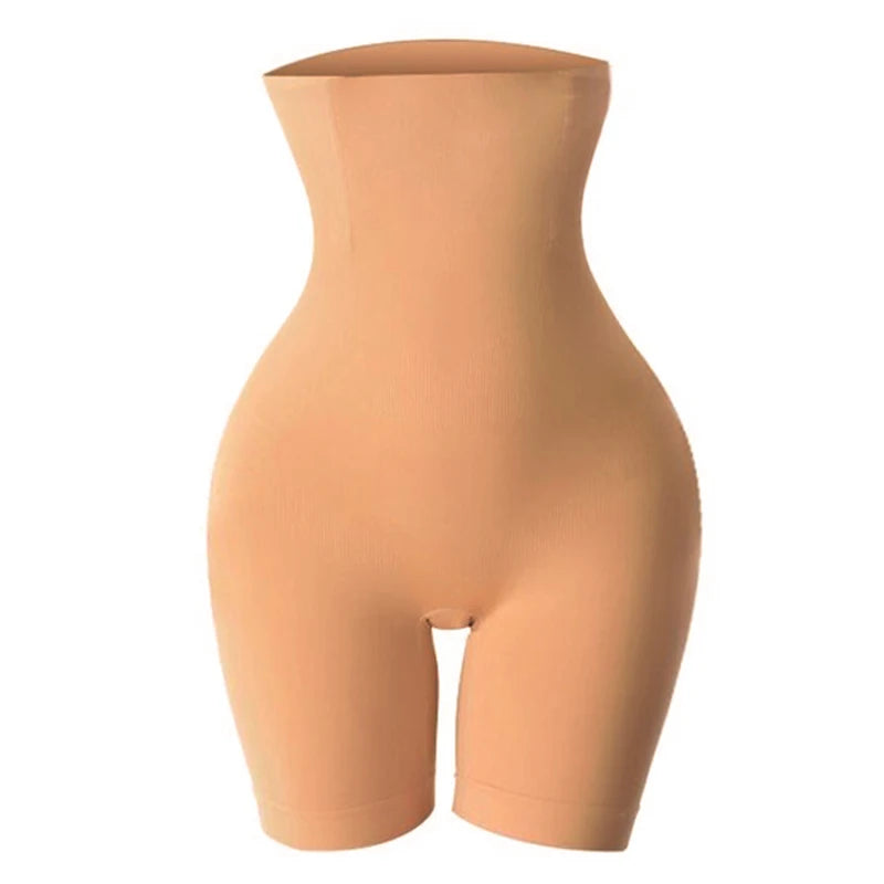 Faja short mujer sin costuras de cintura alta control abdomen
