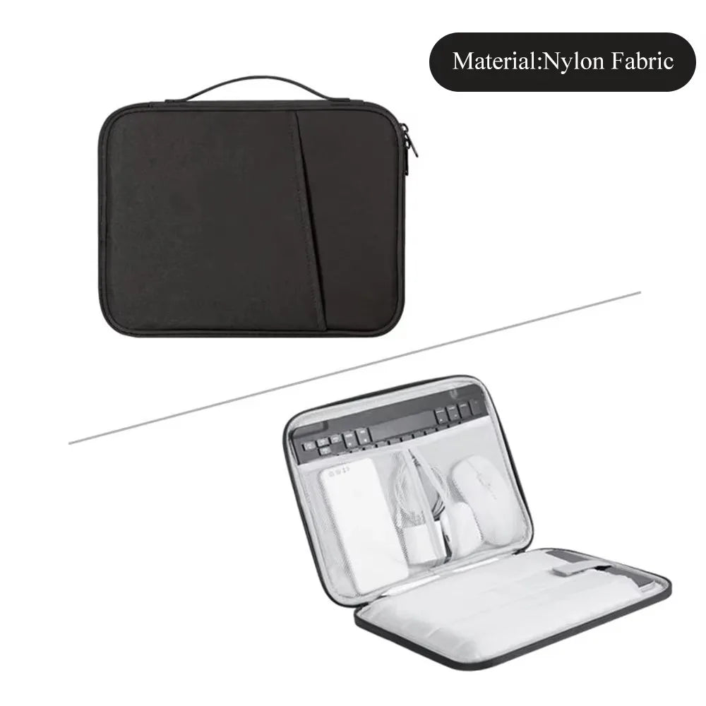 Funda tablet 11 a 13 pulgadas nylon acolchada con asa