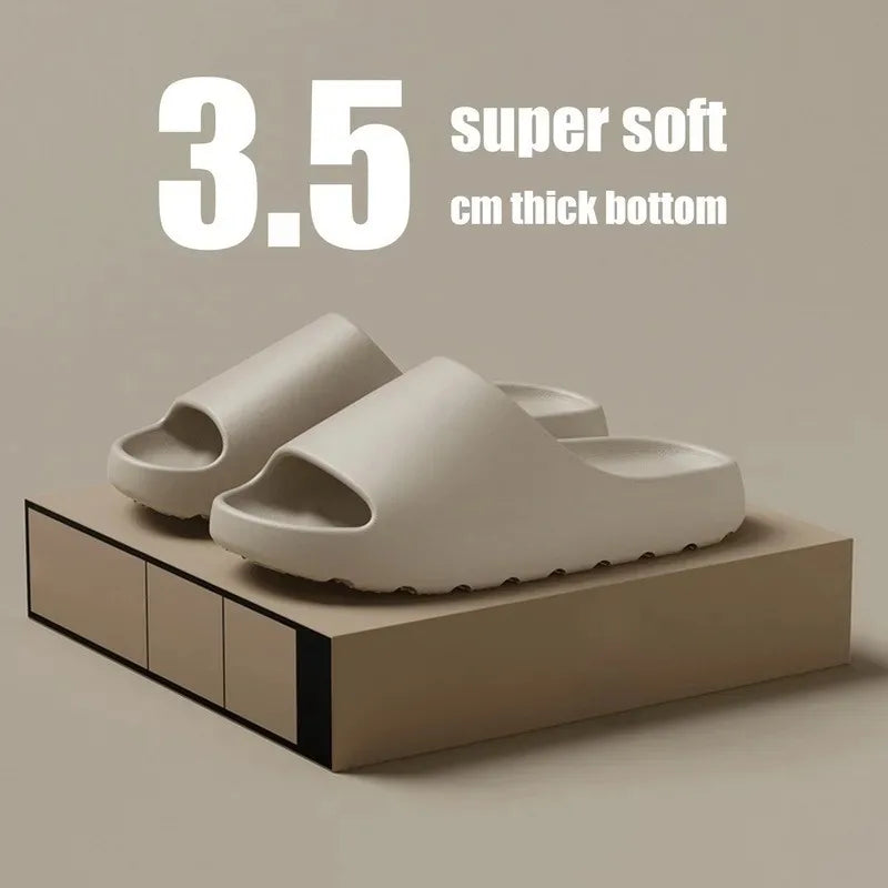 Sandalias tipo slide mujer EVA con suela gruesa y diseño cómodo