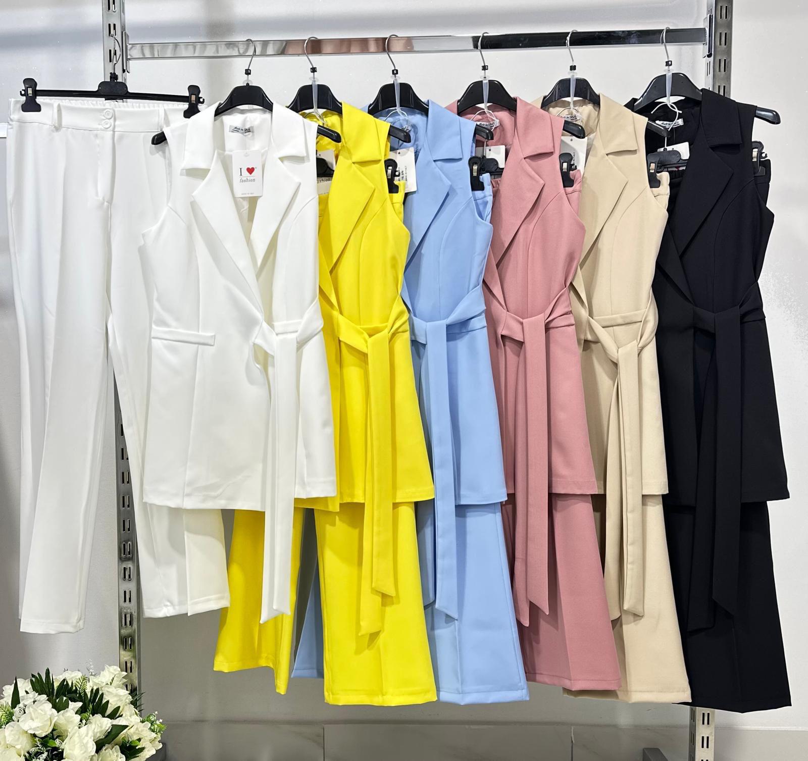 Conjunto Mujer Chaleco y Pantalón Elegante – Estilo Sofisticado y Moderno