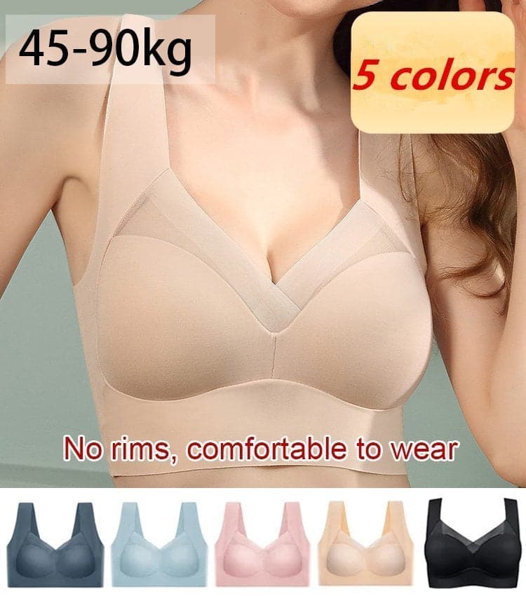 Sujetador Mujer Sin Aros Push Up – Soporte Cómodo y Ajuste Invisible