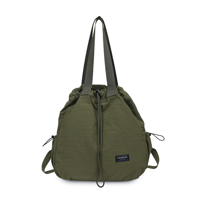 Mochila convertible mujer con cordón ajustable