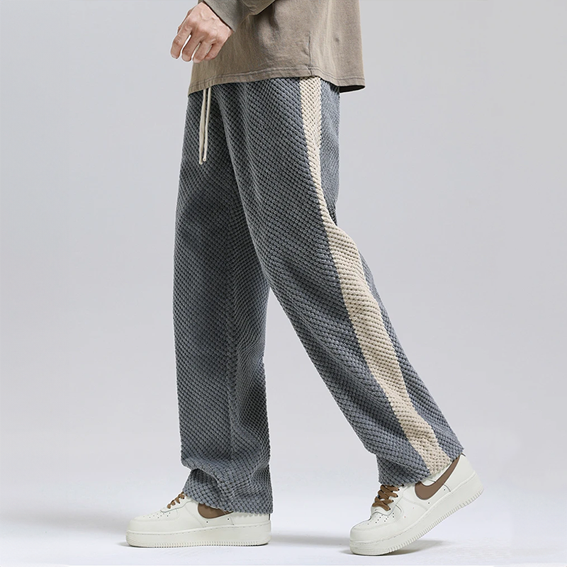 Pantalones Jogger Hombre Textura Gofre – Comodidad Urbana y Ajuste Casual