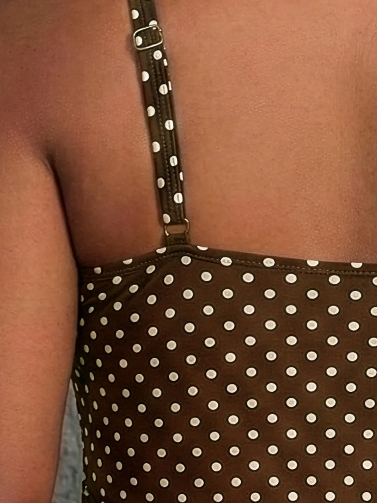 Traje de baño de una pieza para mujer con estampado de palmeras