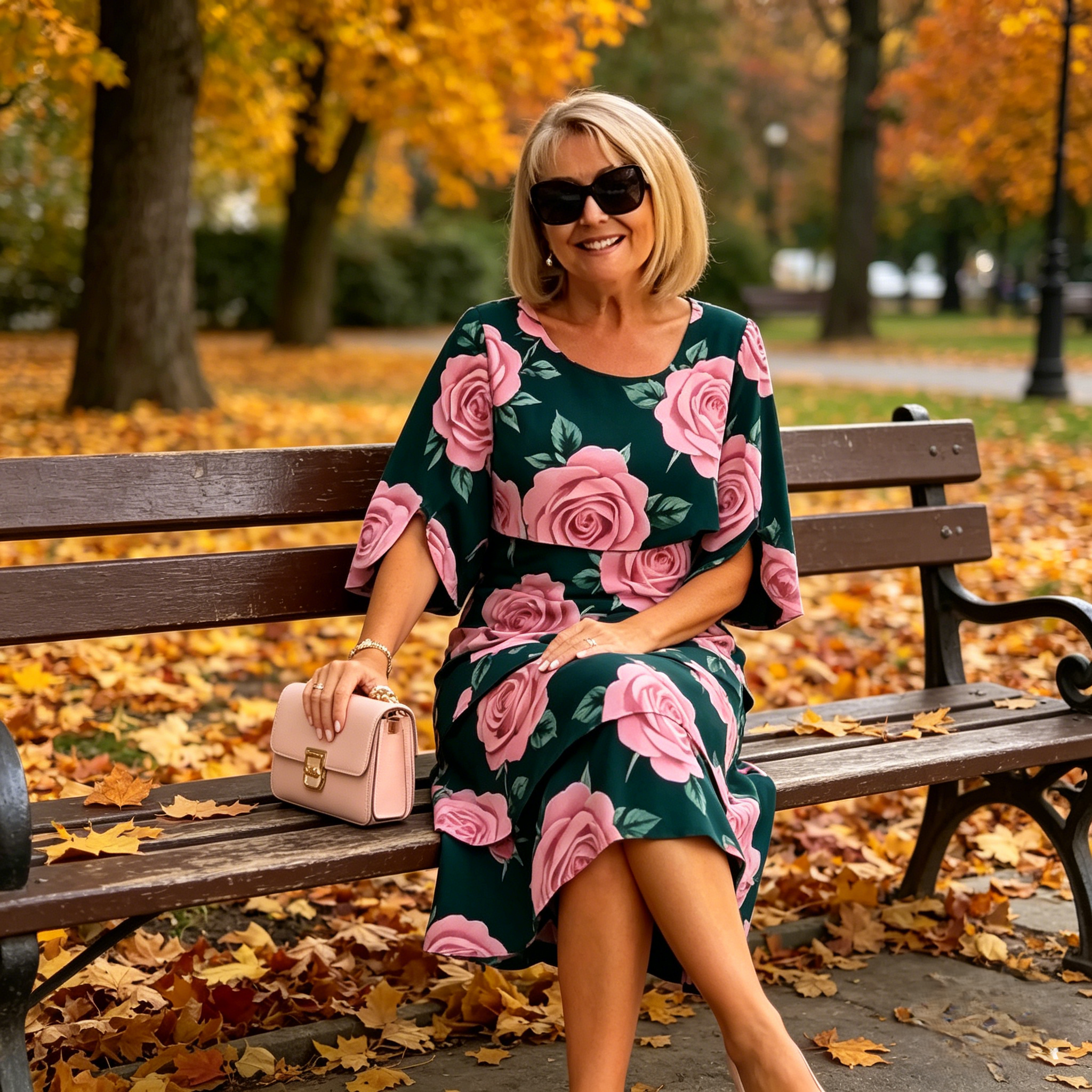 Vestido Floral de Verano Suelto – Estilo Ligero y Elegante