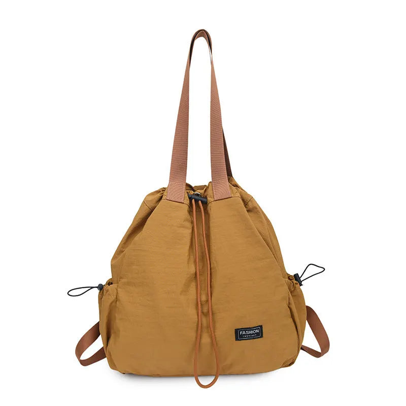 Mochila convertible mujer con cordón ajustable