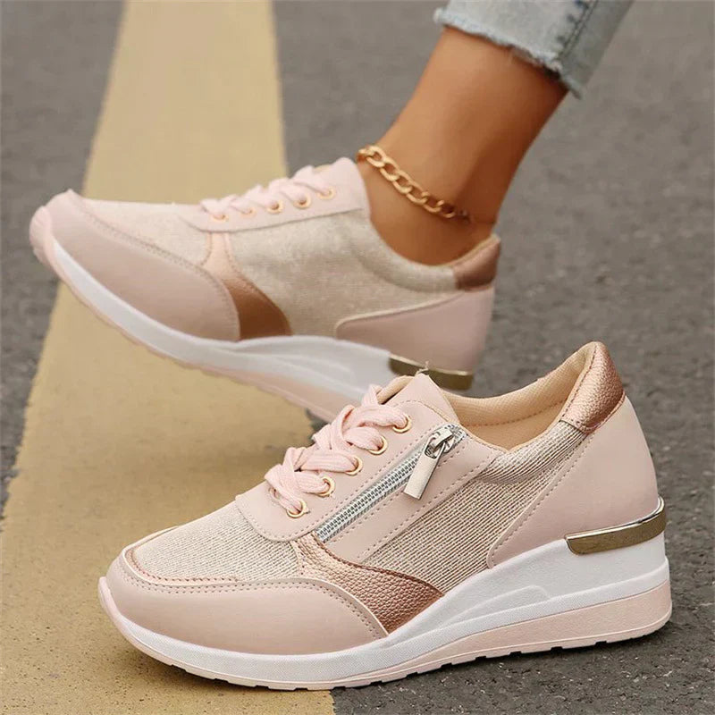 Zapatillas mujer ligeras transpirables – sneakers confort uso diario