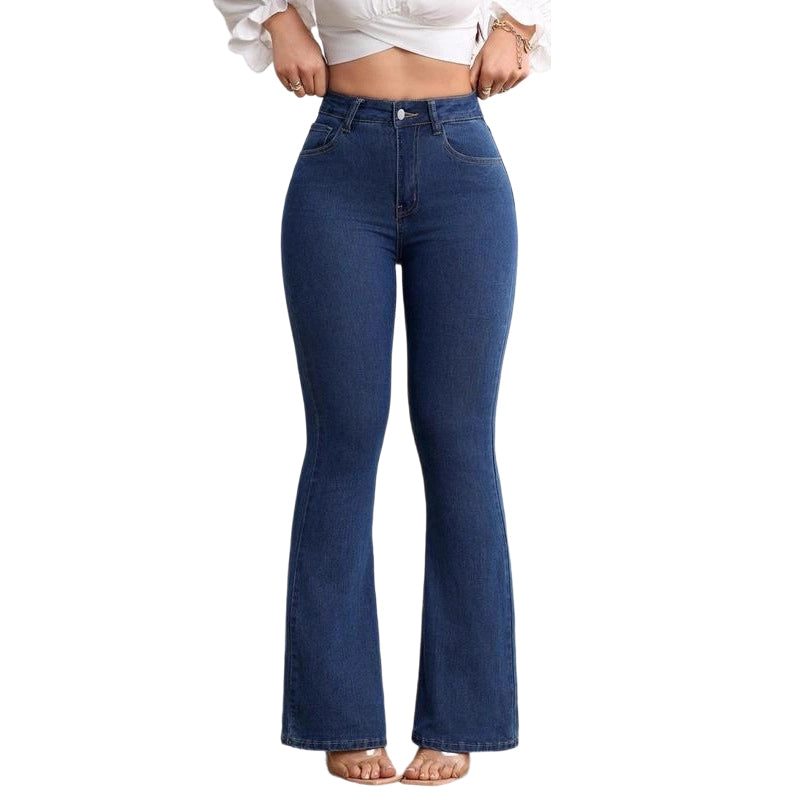Jeans Mujer Cintura Alta Acampanados – Estilo Favorecedor y Moderno