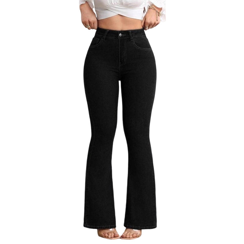 Jeans Mujer Cintura Alta Acampanados – Estilo Favorecedor y Moderno