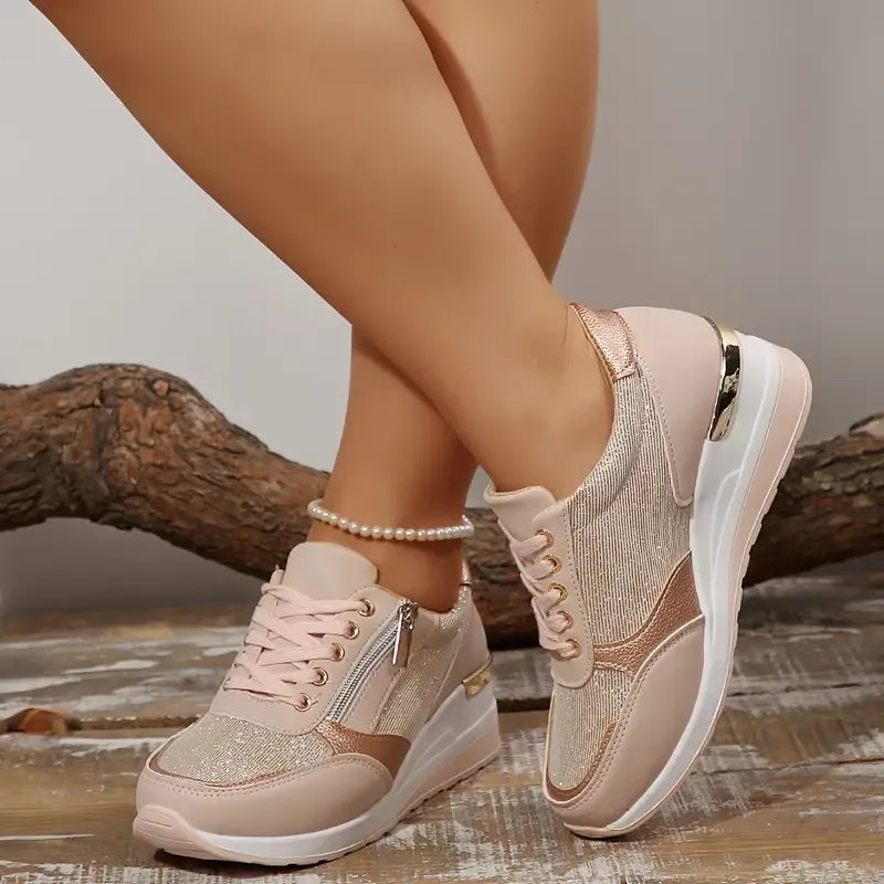 Zapatillas mujer ligeras transpirables – sneakers confort uso diario