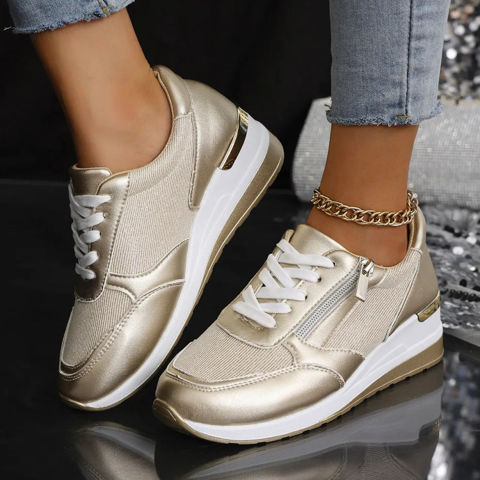 Zapatillas mujer ligeras transpirables – sneakers confort uso diario