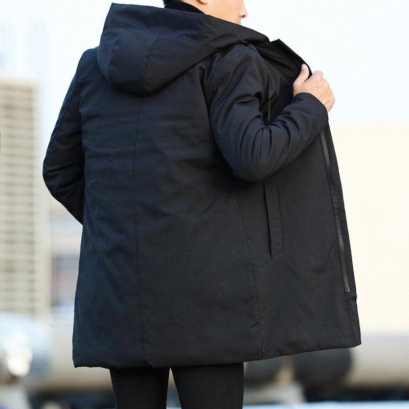 Chaqueta Hombre de Invierno Moderna – Abrigo Largo con Estilo Urbano