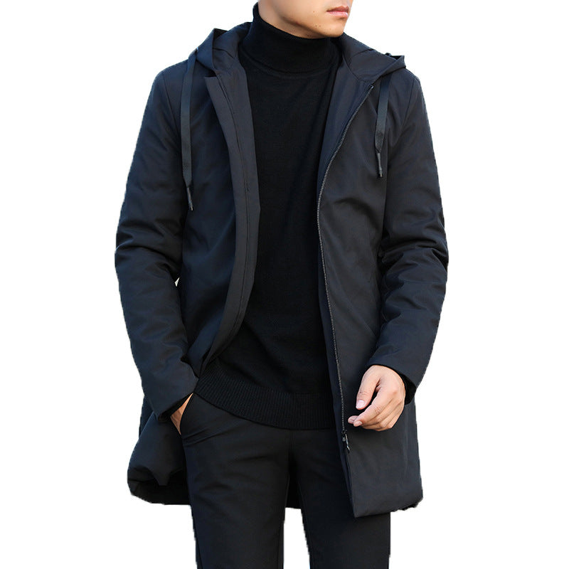 Chaqueta Hombre de Invierno Moderna – Abrigo Largo con Estilo Urbano