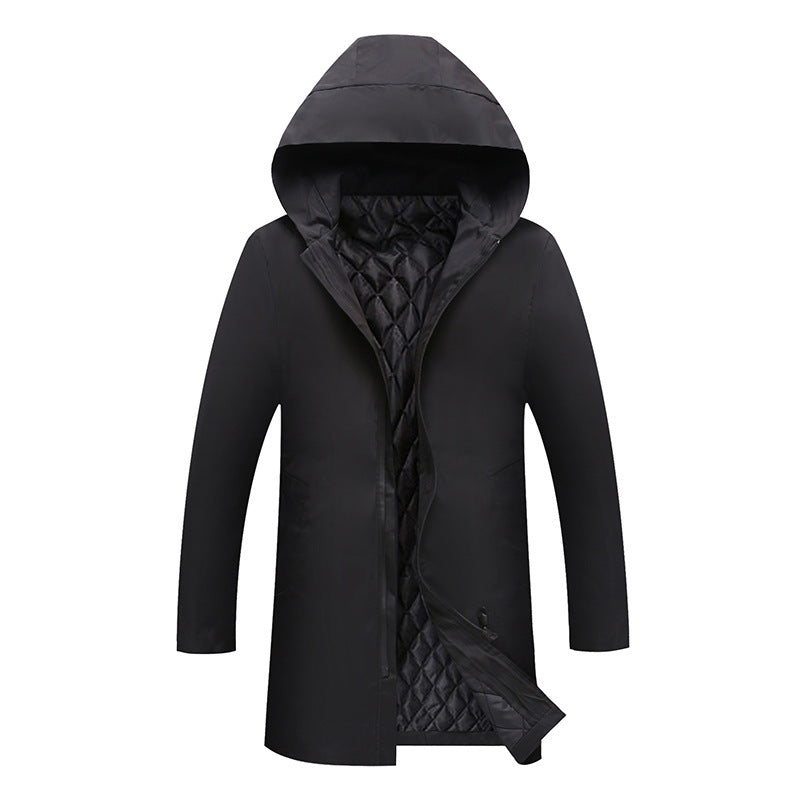Chaqueta Hombre de Invierno Moderna – Abrigo Largo con Estilo Urbano