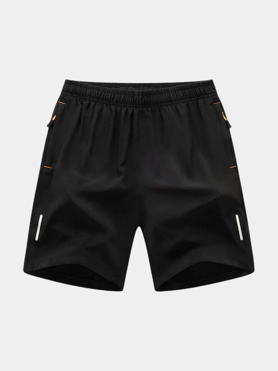 Short deportivo hombre ligero con cintura elástica y bolsillos