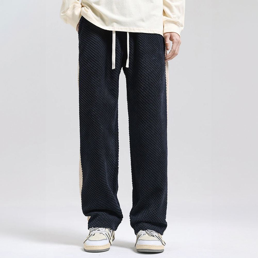 Pantalones Jogger Hombre Textura Gofre – Comodidad Urbana y Ajuste Casual