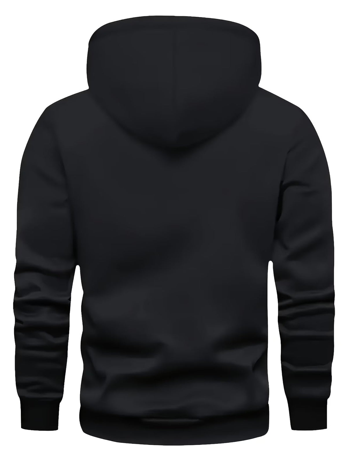 Sudadera con capucha para hombre slim fit con cremallera asimétrica