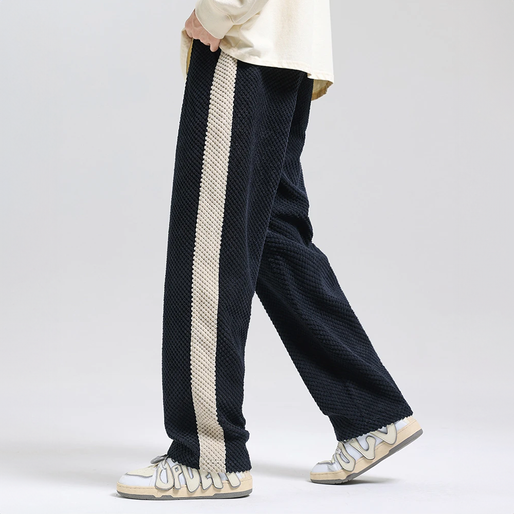 Pantalones Jogger Hombre Textura Gofre – Comodidad Urbana y Ajuste Casual