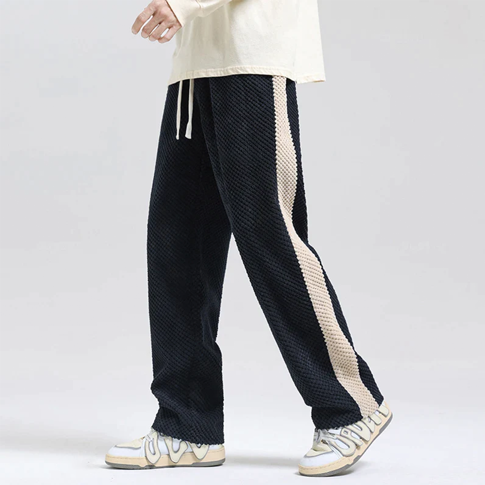 Pantalones Jogger Hombre Textura Gofre – Comodidad Urbana y Ajuste Casual