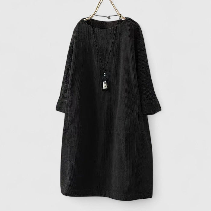 Vestido Midi Mujer Suelto – Estilo Casual Cómodo y Elegante