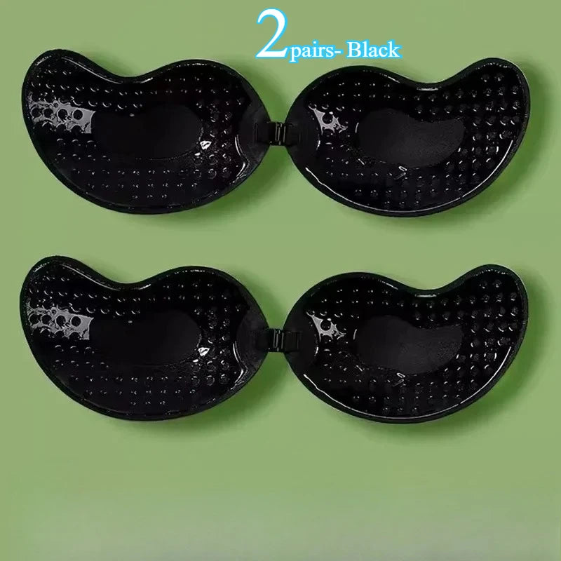 Sujetador adhesivo push up mujer sin tirantes para espalda descubierta
