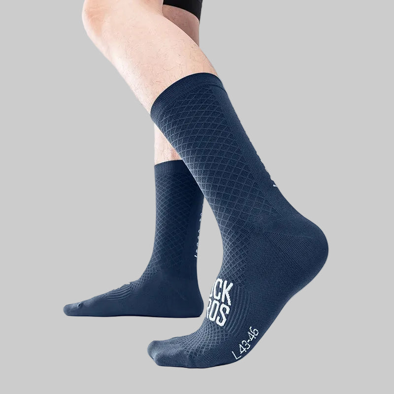 Pack 2 calcetines unisex de ciclismo transpirables y elásticos