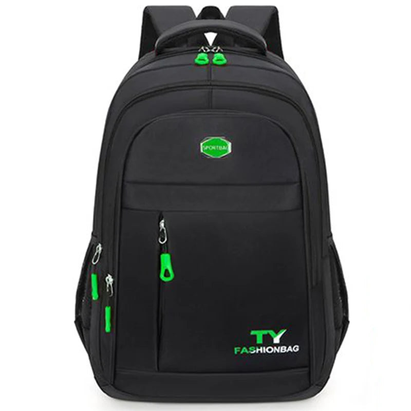 Mochila escolar unisex de nylon de gran capacidad, mochila para colegio, bolsa escolar, mochila de viaje