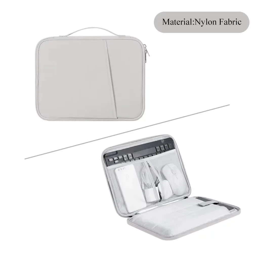 Funda tablet 11 a 13 pulgadas nylon acolchada con asa