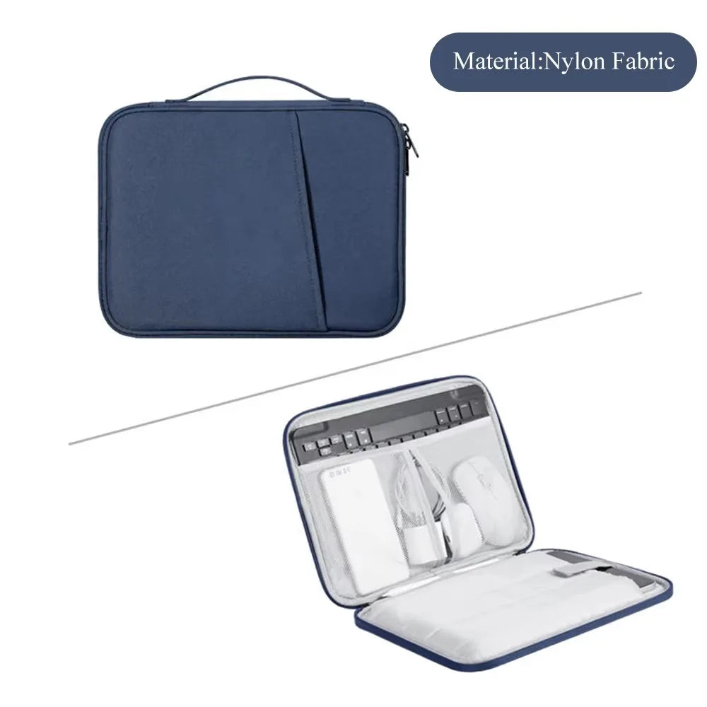 Funda tablet 11 a 13 pulgadas nylon acolchada con asa