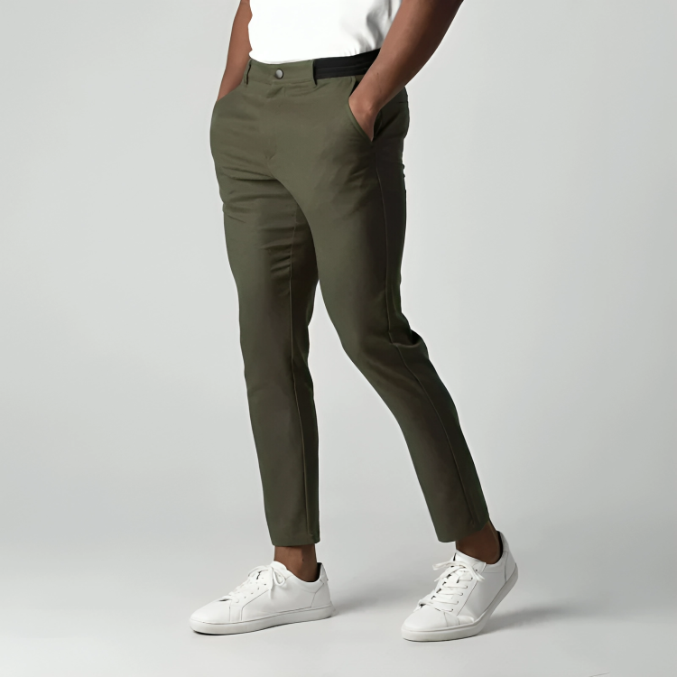 Chinos hombre elásticos elegantes cómodos – estilo moderno versátil diario