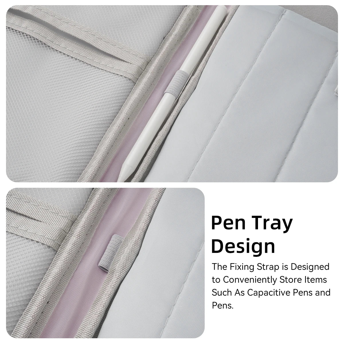 Funda tablet 11 a 13 pulgadas nylon acolchada con asa